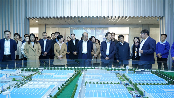 山東省地質礦産勘察開發局領導一行莅臨格瑞德集團參觀